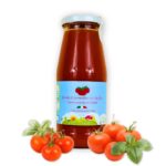 Passata di pomodoro bio con basilico